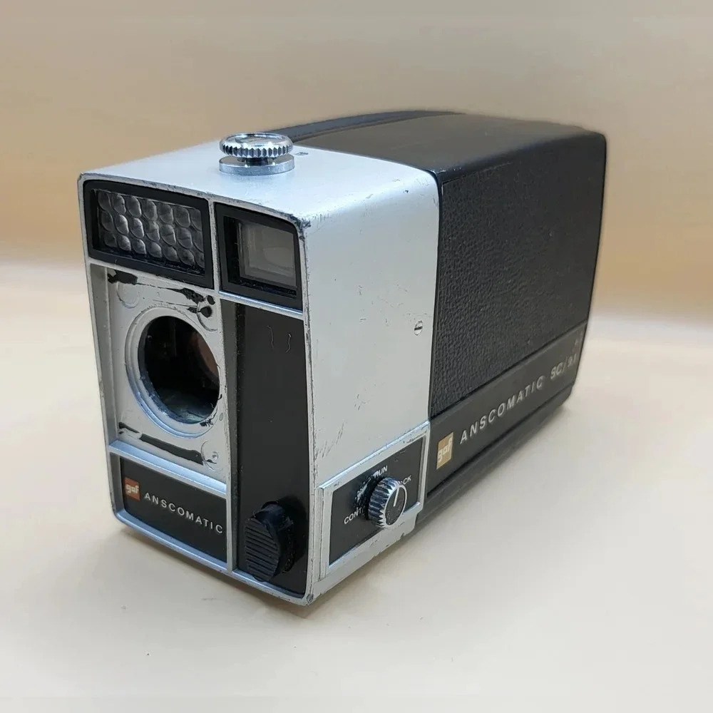 Vintage GAF Anscomatic SC/91 Super 8 Movie Video Camera - untested